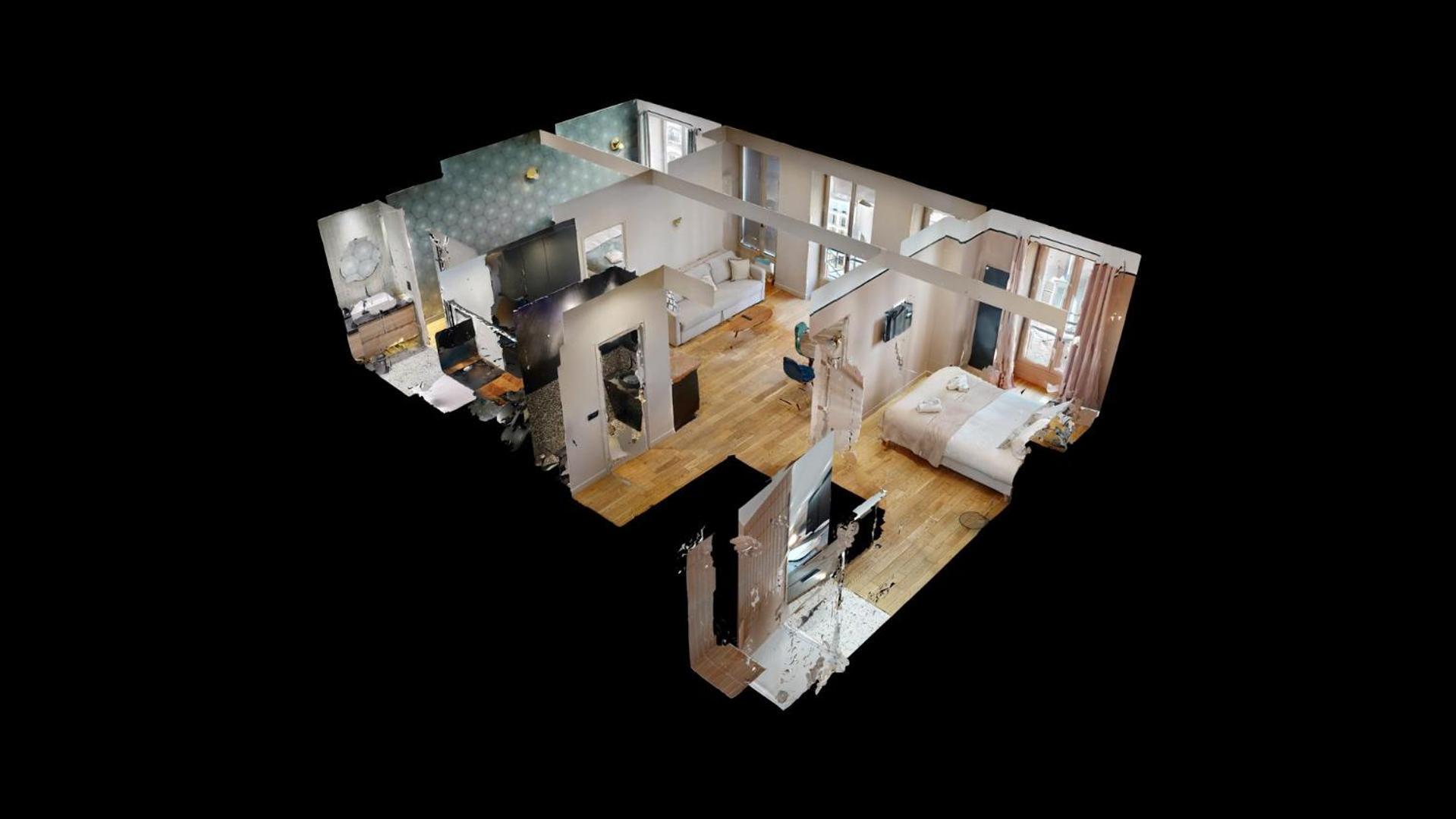 167 Suite K - Superbe Appartement A Parijs Buitenkant foto