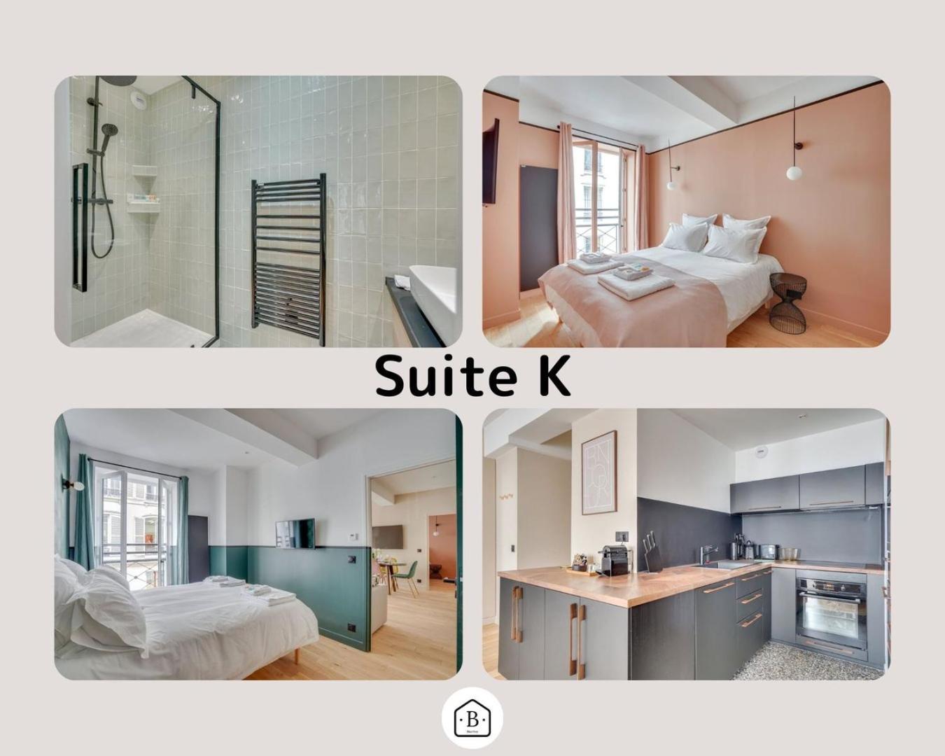 167 Suite K - Superbe Appartement A Parijs Buitenkant foto